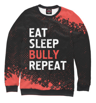 Свитшот для мальчиков Eat Sleep Bully Repeat