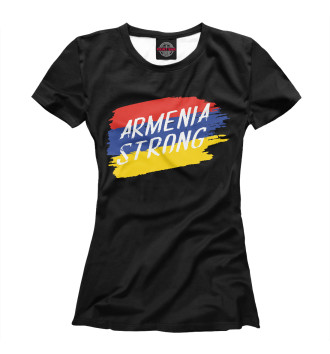Футболка для девочек Сильная Армения