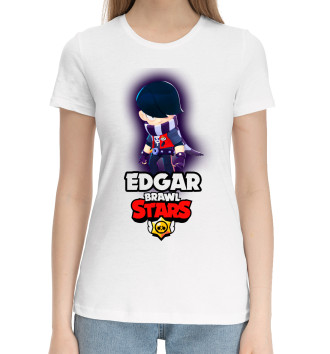 Хлопковая футболка BRAWL STARS EDGAR.