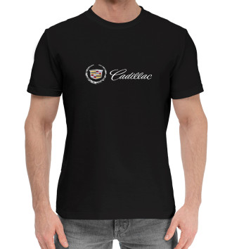 Хлопковая футболка Cadillac