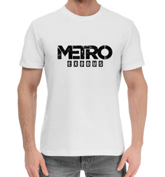 Мужская Хлопковая футболка Metro Exodus