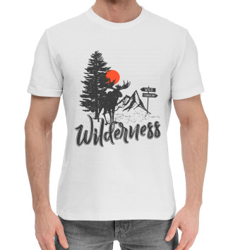 Хлопковая футболка Wilderness