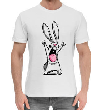 Хлопковая футболка Кролик Рок